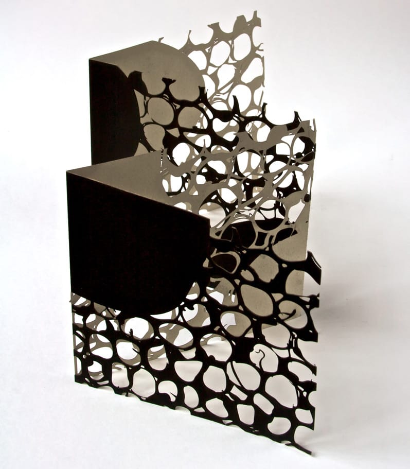 Book of beads, laser cut and screen printed, signed and numbered, limited edition 20